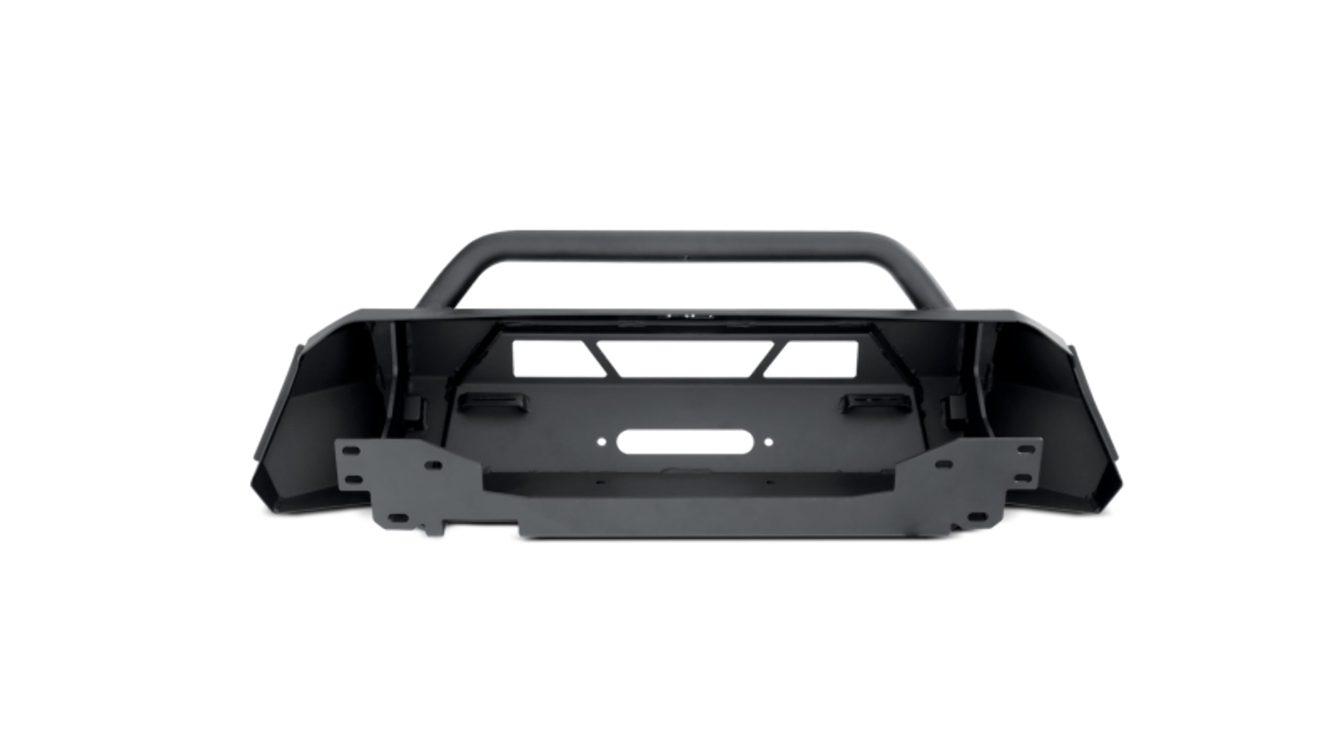 Body Armor TC-19339 16-22 Tacoma HiLine Front Winch Bumper Fits select: 2016-2020 TOYOTA TACOMA