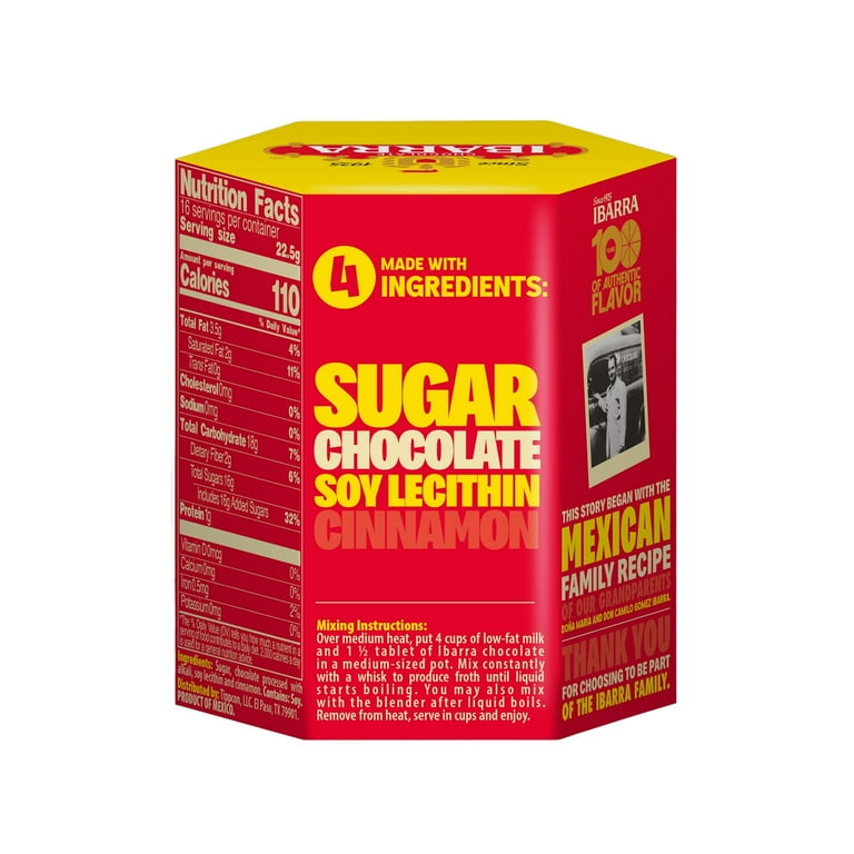 Ibarra Hot Chocolate Mix, Mexican Chocolate, 12.6 Oz, 1 Count