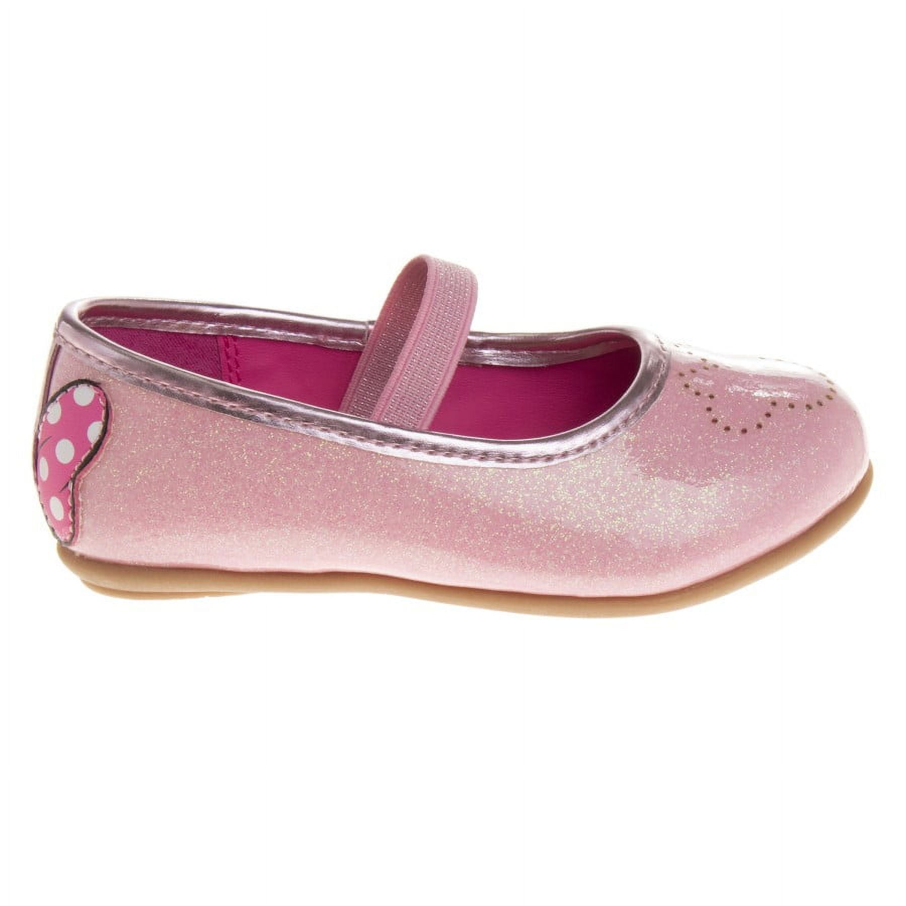 Disney Minnie Mouse Toddler Girls' Flat Dress Shoes
