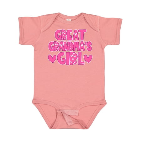 

Inktastic Great Grandma s Girl Granddaughter Gift Gift Baby Girl Bodysuit