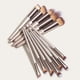 thumbnail image 5 of Set de brochas de maquillaje HUOGUO Champagne Gold Eye 12 brochas, 5 of 5