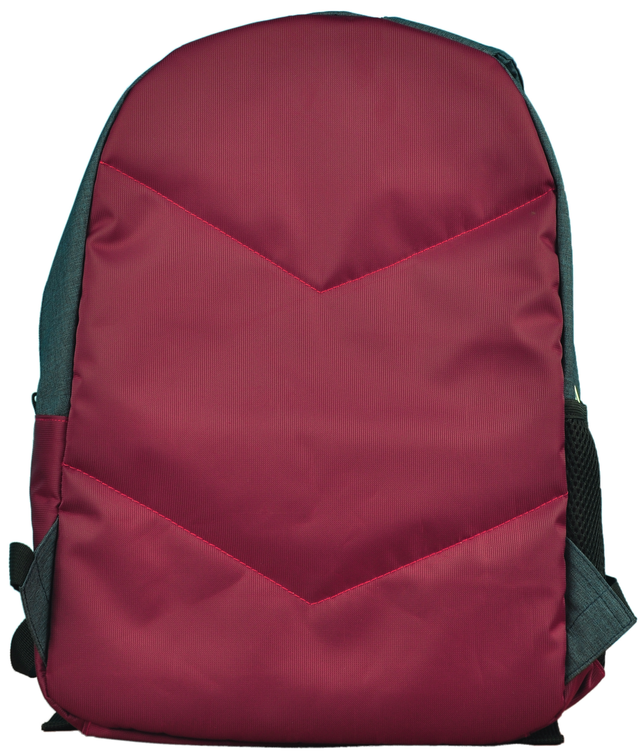 Protege 18" Heather Colorblock Adult Backpack, Navy/Maroon - Unisex - image 5 of 5