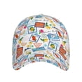 thumbnail image 3 of Wukai Summer Stamp Baseball Cap: Comfortable, Stylish, and Adjustable Hat for Sports, Daily Wear, and Outdoor Activities-One Size, 3 of 7
