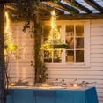 thumbnail image 2 of Solar String Lights Outdoor,4 Pack Each 40Ft 120LED Solar Fairy Lights,8 Modes Waterproof Garden Lights Indoor/Outdoor for Home,Garden,Patio,Yard,Party,Decorations(Warm White), 2 of 6