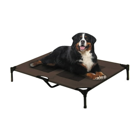 UPC: 0086268185345 | Arlee Rectangle Pet Dog Cot – Cooling Air Flow – Elevated – Weather Resistant – Chew Resistant – Supportive 150lbs – Small/Medium/Large/Extra Large (choose your color)