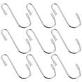 thumbnail image 2 of SHISUYAN 12pcs S Hook Ornament Iron Hook Heavy Duty 2.4 Inch Small Hook For Hanging, 2 of 8