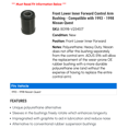 thumbnail image 2 of Front Lower Inner Forward Control Arm Bushing - Compatible with 1993 - 1998 Nissan Quest 1994 1995 1996 1997, 2 of 2