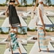thumbnail image 4 of Greeniant de mujer Cubrir Faldas Ropa Verano Playa Casual Vacaciones Abrigo largo Cómodo Traje de baño Ropa de playa Negro Type2 NO2 Greeniant OD021084-01, 4 of 6