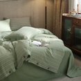 thumbnail image 4 of Zhuge Bed Sheets Set, Bedding Sheets Pillowcases Kit, Twin Bed Set, Hotel Bedding, Home Decor(Green), 4 of 5