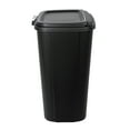 thumbnail image 5 of Hefty Kitchen Trash Can, 13 Gallon Plastic Odor Block Touch Top Garbage Bin with Push Button Lid, Black, 5 of 7