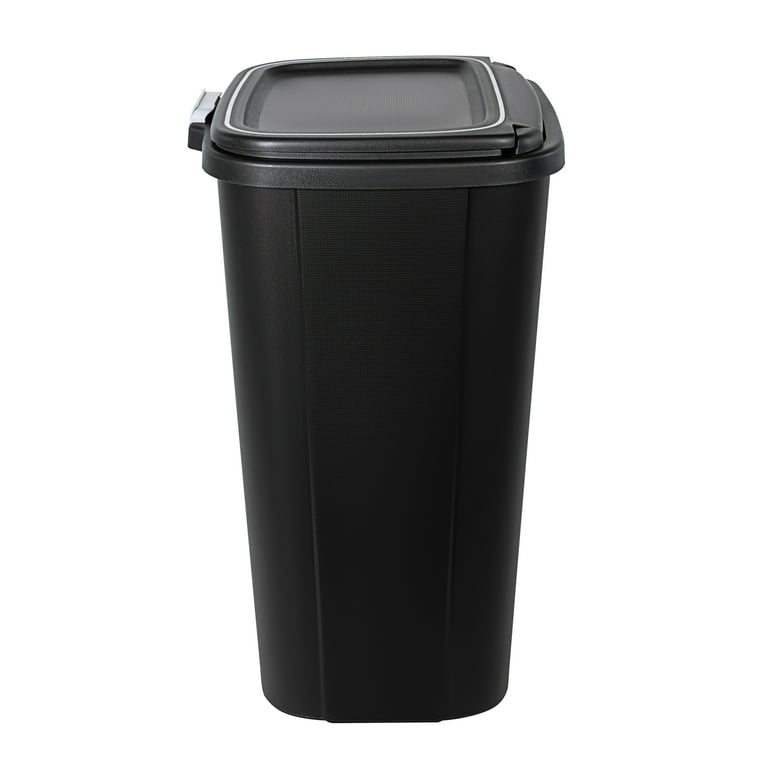 Hefty 13 Gallon Tall Size Garbage Can, Odor Control Touch Lid
