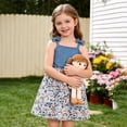 thumbnail image 6 of WMQPNNS Flower Girl Dress Sleeveless/Short Sleeve A Line Cute Summer Dress Toddler Girls Dresses for Birthday Wedding Party, Size 5 Years, 4-Blue, 6 of 9