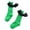 czb# Green559, variant on Toddler Girls Crew Socks Solid Color Cotton Seamless Sofi Non- Tube Slouch Socks Stockings Cute Wings Shap Fashionable Breathable Summer Party Stylish Comfortable Footwear,Yellow,One Size