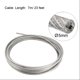 thumbnail image 2 of Uxcell 0.2" (5mm) 23ft 304 Cable de Acero Inoxidable Recubierto de PVC 7 x 7 Estrands, 2 of 5