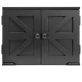 thumbnail image 5 of Excello Global Products Barndoor Spice Cabinet, Black, 5 of 7