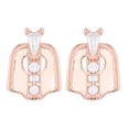 thumbnail image 2 of Rhinestone Bar Dientes Fang Grills Dientes Gorras Hippy Jewelry Rose Gold Oro rosa Zulema Boca boca tapa de tomas, 2 of 6