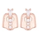 thumbnail image 2 of Rhinestone Bar Dientes Fang Grills Dientes Gorras Hippy Jewelry Rose Gold Oro rosa Zulema Boca boca tapa de tomas, 2 of 6