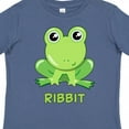 thumbnail image 4 of Inktastic Ribbit Cute Green Frog Boys or Girls Toddler T-Shirt, 4 of 5