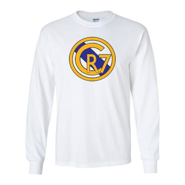 Shedd Shirts LONG SLEEVE Shedd Shirts White Cristiano Ronaldo Real