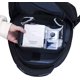 thumbnail image 5 of 3 paquetes, negro, neceser aprobado con correa Mango, transparente, organizador de cosméticos para viajes, líquidos, artículos de tocador para mujeres y hombres, 5 of 5
