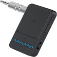 thumbnail image 1 of Adaptador Bluetooth para coche, adaptador inalámbrico Aux Bluetooth 5.0 con llamadas manos libres, receptor Bluetooth para coche, auriculares y sistemas estéreo domésticos (conexión dual, 12 horas de, 1 of 7