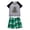 Christmas tree ornament/plaid, variant on Eygvbb Christmas Pajamas Women Matching Family Pajama Set Raglan Short Sleeve Top with Christmas Tree Ornament Print, Plaid Shorts Two‑Piece Sleep Outfit Casual Loungewear