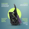 thumbnail image 4 of Bugaboo Fox 5 Cochecito Todo Terreno, Cochecito de Bebé 2 en 1 con Suspensión Total, Fácil Plegado, Moisés Espacioso, Asiento Extensible para Niños Pequeños, Maniobrabilidad con una Sola Mano (Negro M, 4 of 5