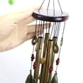 thumbnail image 1 of Campanas de viento Jadeshay de madera y metal para balcón color cobre antiguo, 1 of 5
