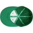 thumbnail image 6 of Solid Flat Brim Bill Fitted Baseball Cap, 6 of 6