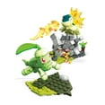 thumbnail image 2 of Mega Construx Pokemon Chikorita vs. Cyndaquil Construction Set with character figures, Building Toys for Kids ( 129 Pieces), 2 of 9