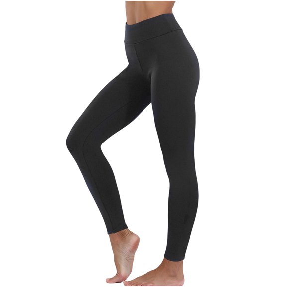 Leggings For Women Sevevn Women's Long Solid Color Hip Lift Fitness High Waist Elastic Exercise Yoga Pants