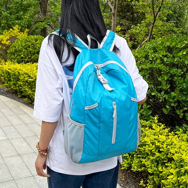 Sac à Dos de Randonnée, Sac de Sport Pliable en Tissu Oxford Grande Capacité pour Randonnée Alpinisme Voyage