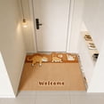 thumbnail image 6 of Coir Doormat Indoor Outdoor, Non Slip Rubber Backing Heavy Duty Entrance Mat, Cuttable Low Profile Dirt Trapping Scraper Mat for Front Door Entryway Garage Mudroom Home Floor Clean, 6 of 7