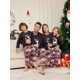 thumbnail image 1 of Conjuntos navideños a juego para la familia, pijamas familiares con estampado de caribú navideño de dibujos animados, ropa de bebé para casa de vacaciones, novedad de 2023, 1 of 4