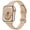 Milk Tea, variant on BANDOVA Slim Silicone Band for Apple Watch, Women's Narrow Sport Replacement Strap, Starlight, 38mm/40mm/41mm/42mm(Series 11/10)
