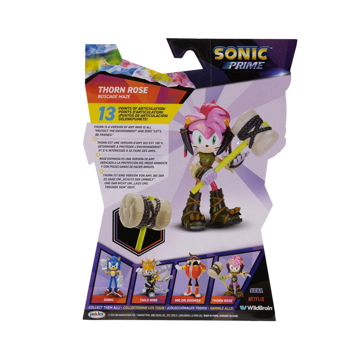 Sonic Prime - 5" Articulated Figure - Thorn Rose