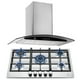 thumbnail image 1 of Combo Parrilla a Gas AVERA 5 Quemadores AI5 Campana de Pared 76cm CEV60C, 1 of 10