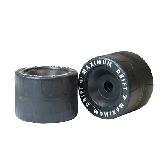 Madd Gear Drift Trike Blow Molded Replacement Wheels & Axle Spacers, Black