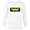 White, variant on Alien 45th Anniversary Weyland-Yutani Corp Acheron Logo - Long Sleeve T-Shirt for Men - Customized-White