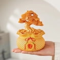 thumbnail image 4 of 1pc Resin Home Decor Lucky Bag Money Tree Ashtray for Living Room Entranceway Storage Box New Year Decorations and Ornaments, 4 of 6