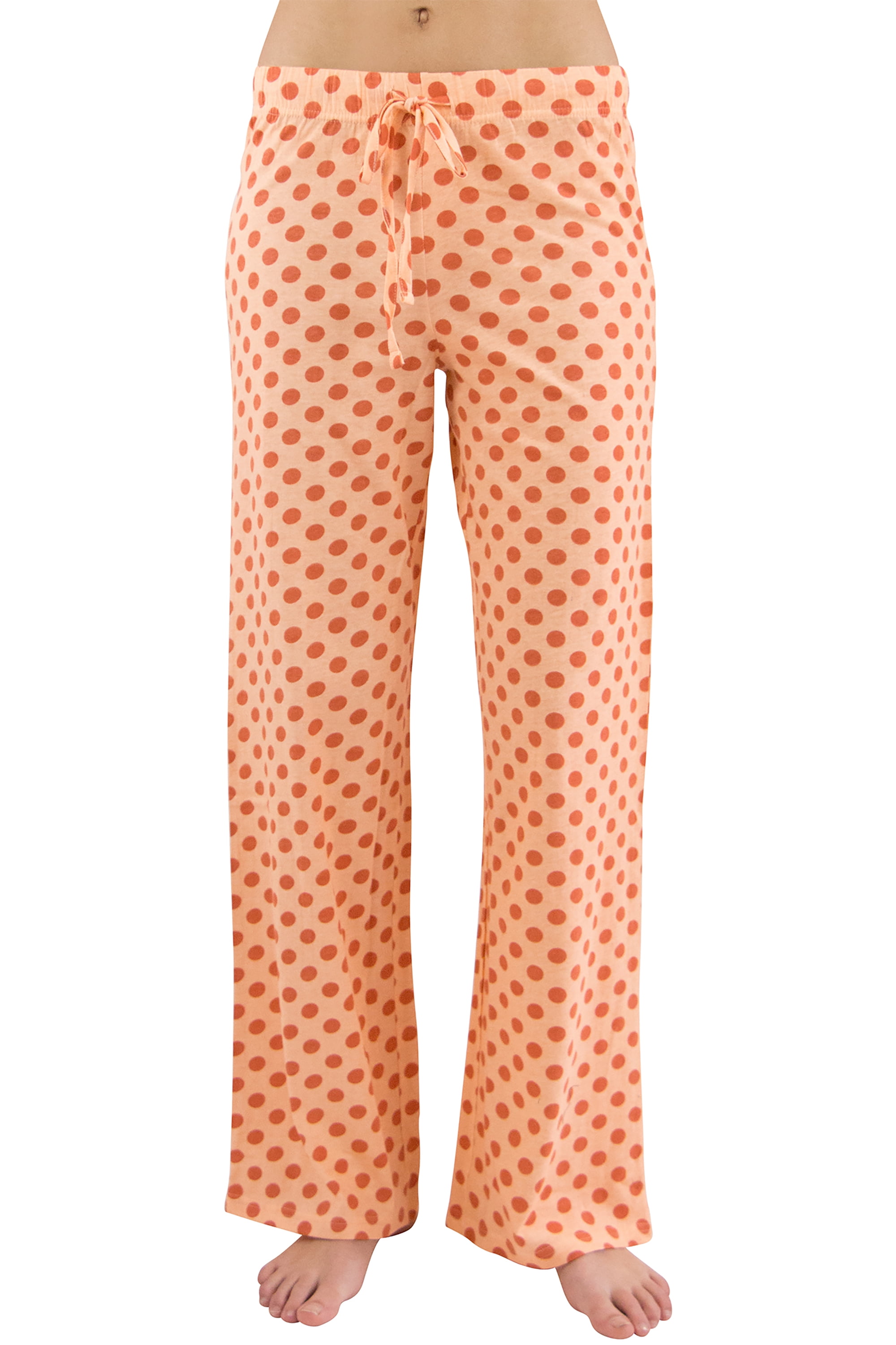 Intimo Womens Cotton Knit Pajama Sleep Pants - Walmart.com