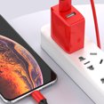 thumbnail image 4 of stanreset US Plug Phone Charger Portable Socket Outlet Charging Adapter Head Type3 NO3, 4 of 6