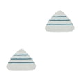 thumbnail image 1 of Injueey Trapeadores de vapor de microfibra paño Triangular absorbente de agua reemplazo lavable reutilizable accesorios de almohadilla de Azul 2piezas, 1 of 6