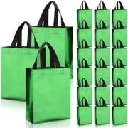 Sadnyy 48 Pack Reusable Gift Bags with Handles Iridescent Gift Bags Bulk Metallic Goodie Bag Tote Bags Wedding(Holographic)
