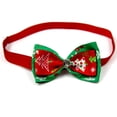 thumbnail image 5 of Collares para mascotas Corbata para perro Multicolor Surtido Corbata para perrito pequeño Adorable Decoraciones navideñas trenzadas de moda Methold CBP387650, 5 of 5