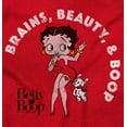 thumbnail image 2 of Brains Beauty & Betty Boop Cartoon Tank Top Tee Shirt Women Brisco Brands S, 2 of 6
