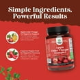 thumbnail image 3 of Natures Craft Apple Cider Vinegar Supplement for Gut Health and Digestive Health, 60 Capsules, 3 of 9
