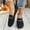 🔥 Black, variant on Summer Sandals Womens Flat Shoes Women's Casual Versatile Plus-Size Shoes Round Toe Spring/Summer Style Trendy Comfortable Low-Heeled.