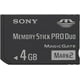 thumbnail image 2 of Tarjeta de memoria ProDuo Sony MSMT4G/TQ1 de 4 GB, color negro, 2 of 2