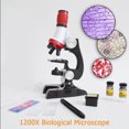 thumbnail image 3 of 1200x Microscope Laboratory Kids Physics Chemistry Biology Education Science AA, 3 of 11